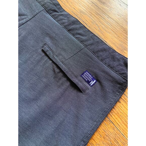 JOHNNIE-O Dark Grey Lightweight Golf Shorts sz 38 - Picture 6 of 12